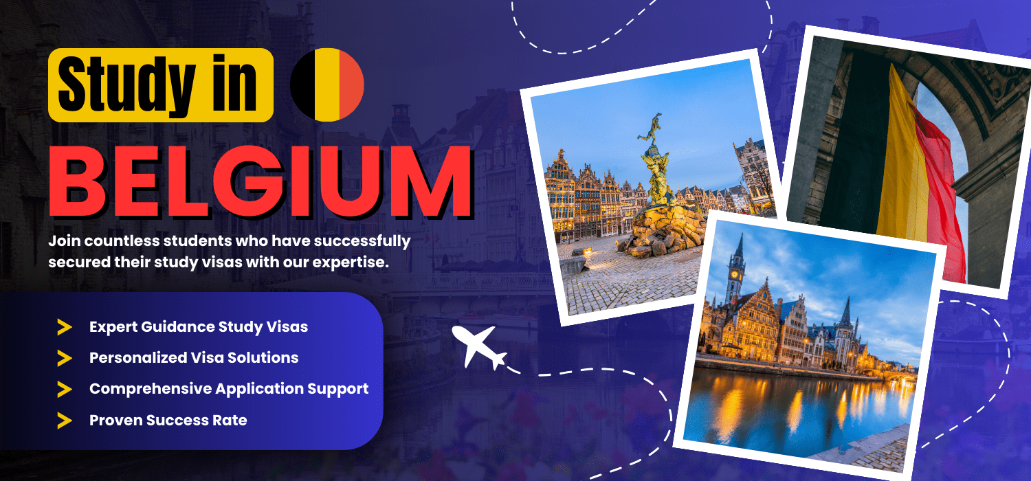 Study in Belgium 🇧🇪 || সহজ ভিসা ও স্কলারশিপ